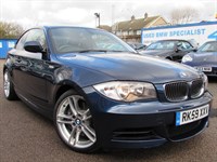 Used BMW 135i 1 SERIES M Sport 2dr SAT/NAV, BLUETOOTH, LEATHER
