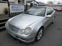 Used Mercedes C CLASS C230K SE 3dr Seq Auto PANORAMIC ROOF FSH LEATHER