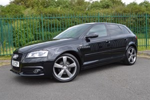 used Audi A3 SPORTBACK 2.0 TDI S LINE BLACK EDITION 5dr *SPECIAL EDITION+BIG SPEC* in Mid-Glamorgan used Audi A3 SPORTBACK 2.0 TDI S LINE BLACK EDITION 5dr *SPECIAL EDITION+BIG SPEC* in Mid-Glamorgan