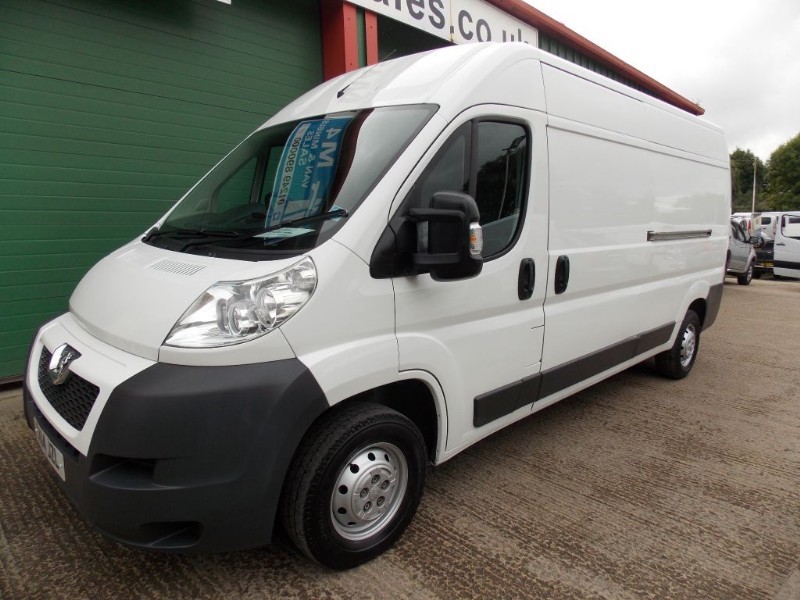 Used White 2014 Peugeot Boxer for £8,450 + VAT  Wiltshire