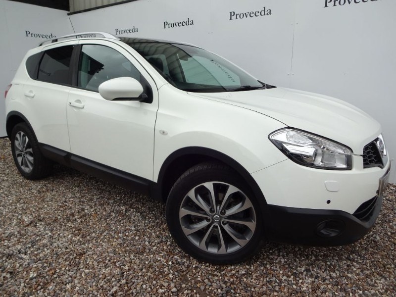 Nissan qashqai in white for sale #3