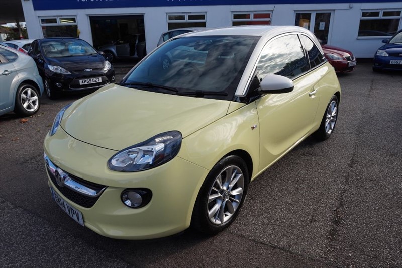 Used Yellow Vauxhall Adam for Sale Essex
