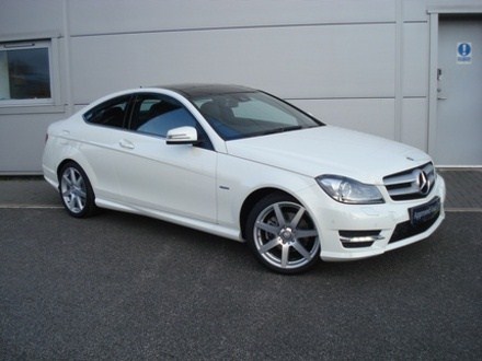 Mercedes c220 amg sports coupe #4