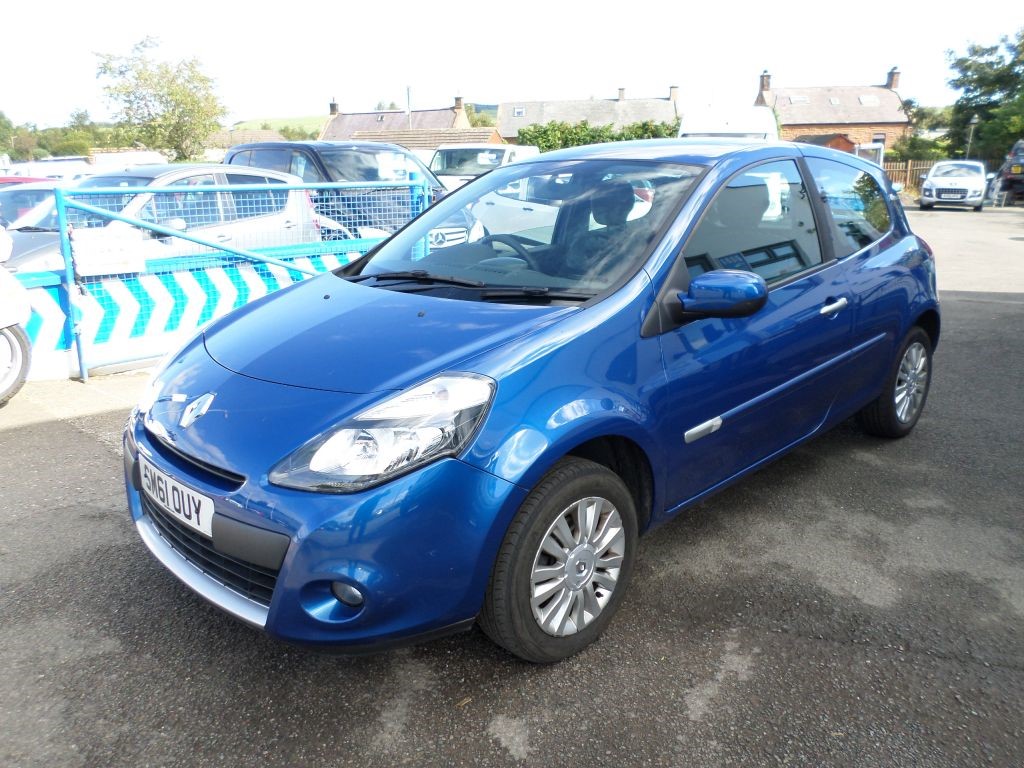 Used Blue Renault Clio for Sale Dumfries and Galloway