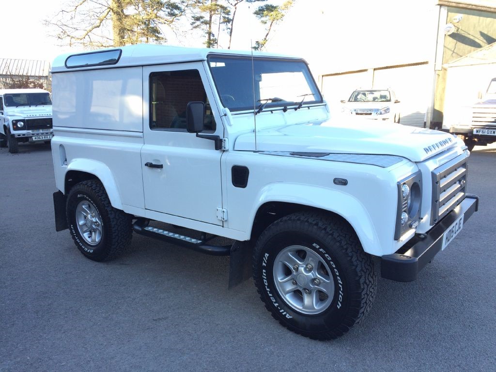Used White Land Rover Defender for Sale Gloucestershire
