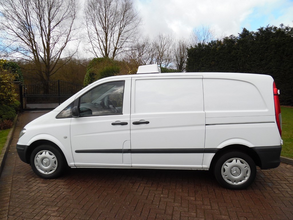 Mercedes vito fridge van used #7