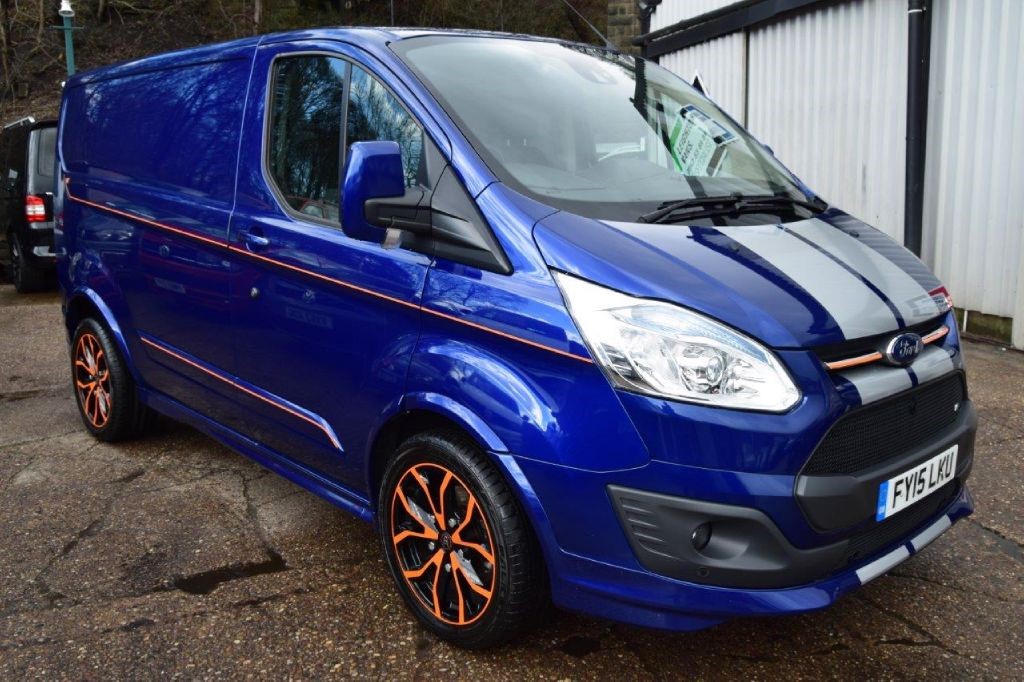 Deep Impact Blue Ford Transit Custom For Sale South Yorkshire