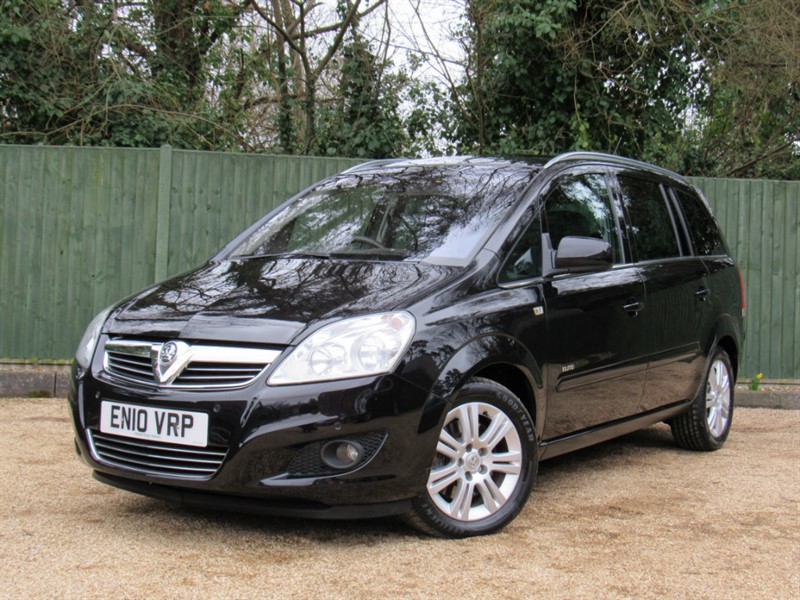 Used Black Vauxhall Zafira for Sale Dorset