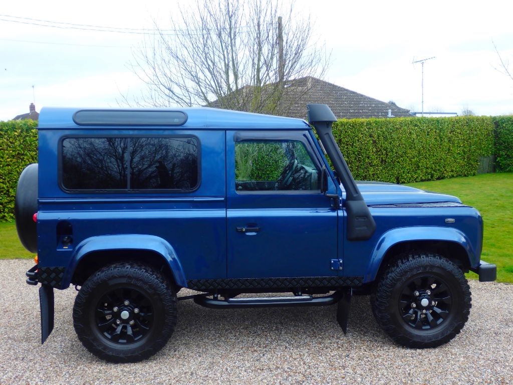 Used Blue Land Rover Defender for Sale Essex