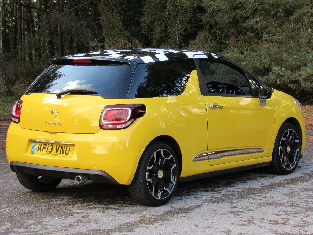 Used Yellow Citroen DS3 for Sale Dorset