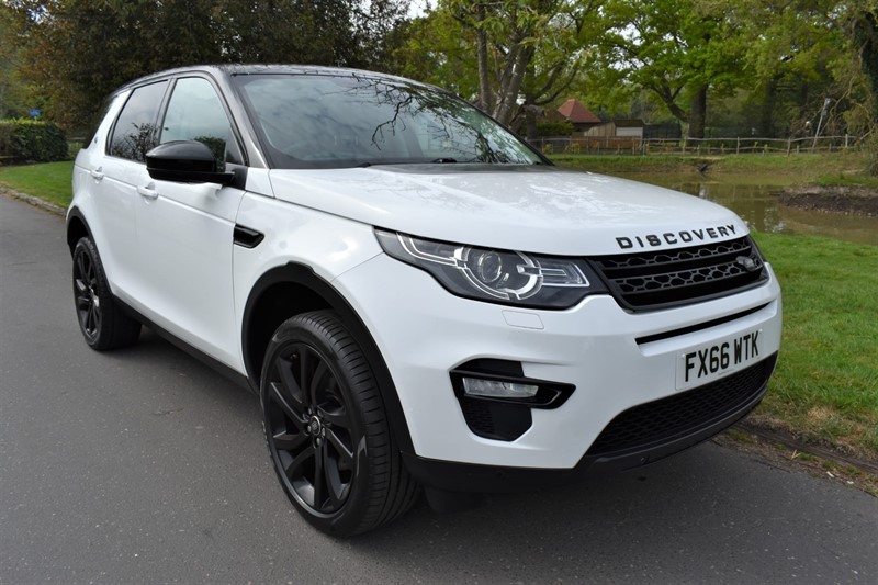 used Land Rover Discovery Sport TD4 HSE BLACK used cars in aldershot-hampshire