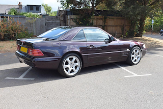 Used Mercedes SL from Hanwells of London