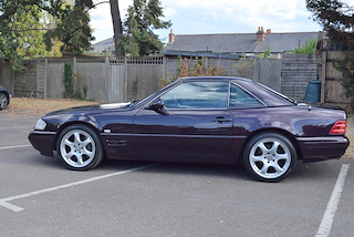 Used Mercedes SL from Hanwells of London