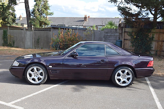 Used Mercedes SL from Hanwells of London