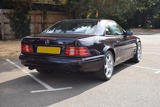 Used Mercedes SL from Hanwells of London