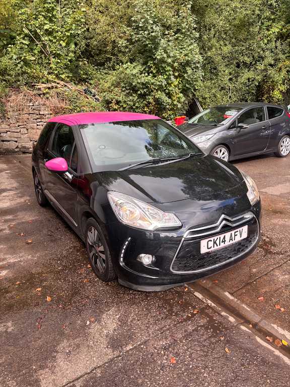 2014 Citroen DS3 1.6 Vti 16v Dstyle Pink 3dr