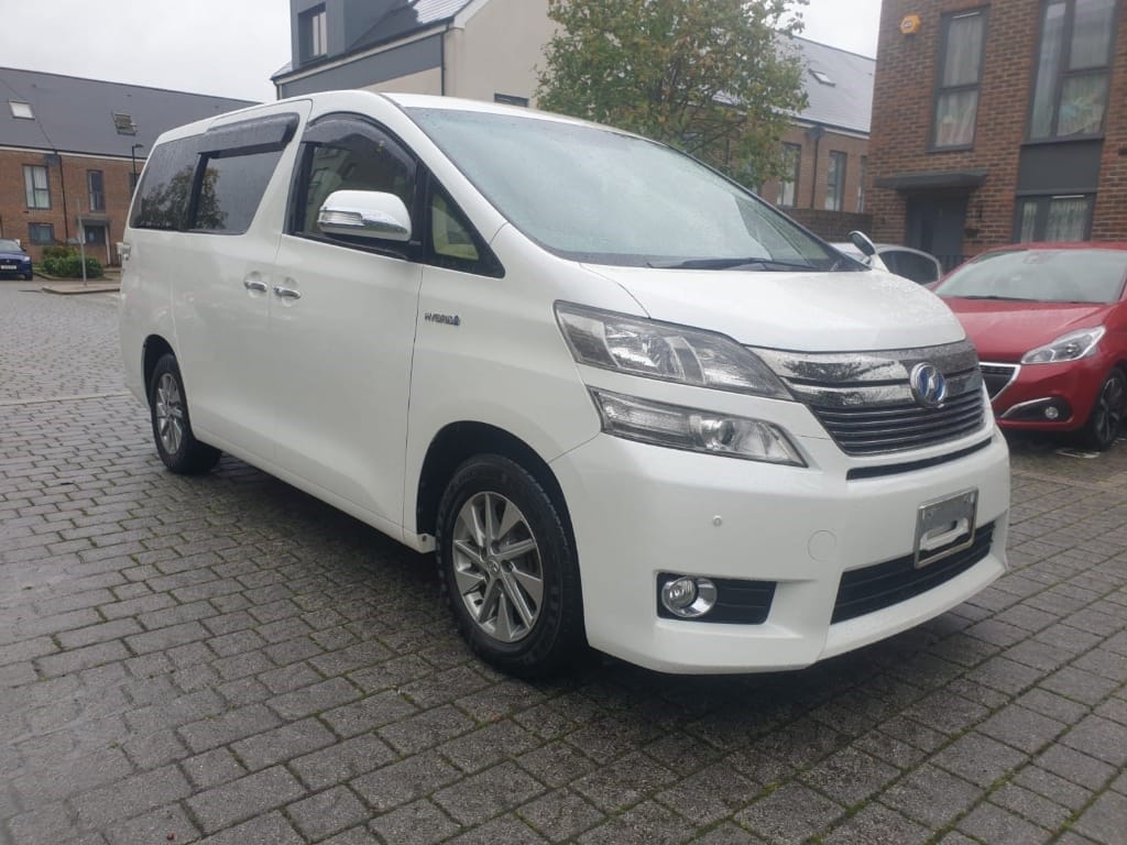 used Toyota Vellfire 2012-12 TOYOTA HYBRID VELLFIRE G-EDN 4WD, 7 SEATER , FRESH IMPORT , VERIFIED MILEAGES in essex