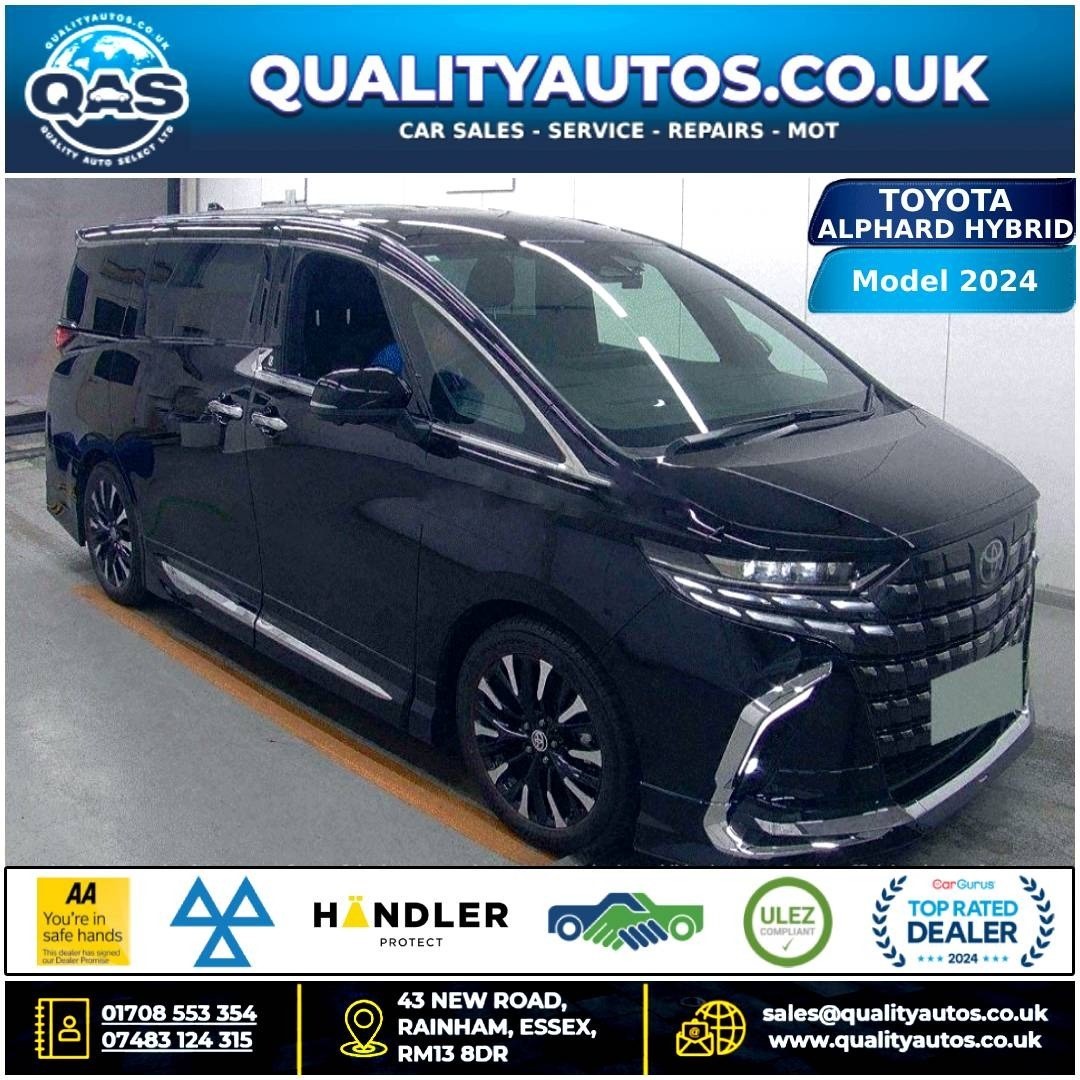Used Toyota Alphard for sale in Rainham, Essex | Quality Auto Select 