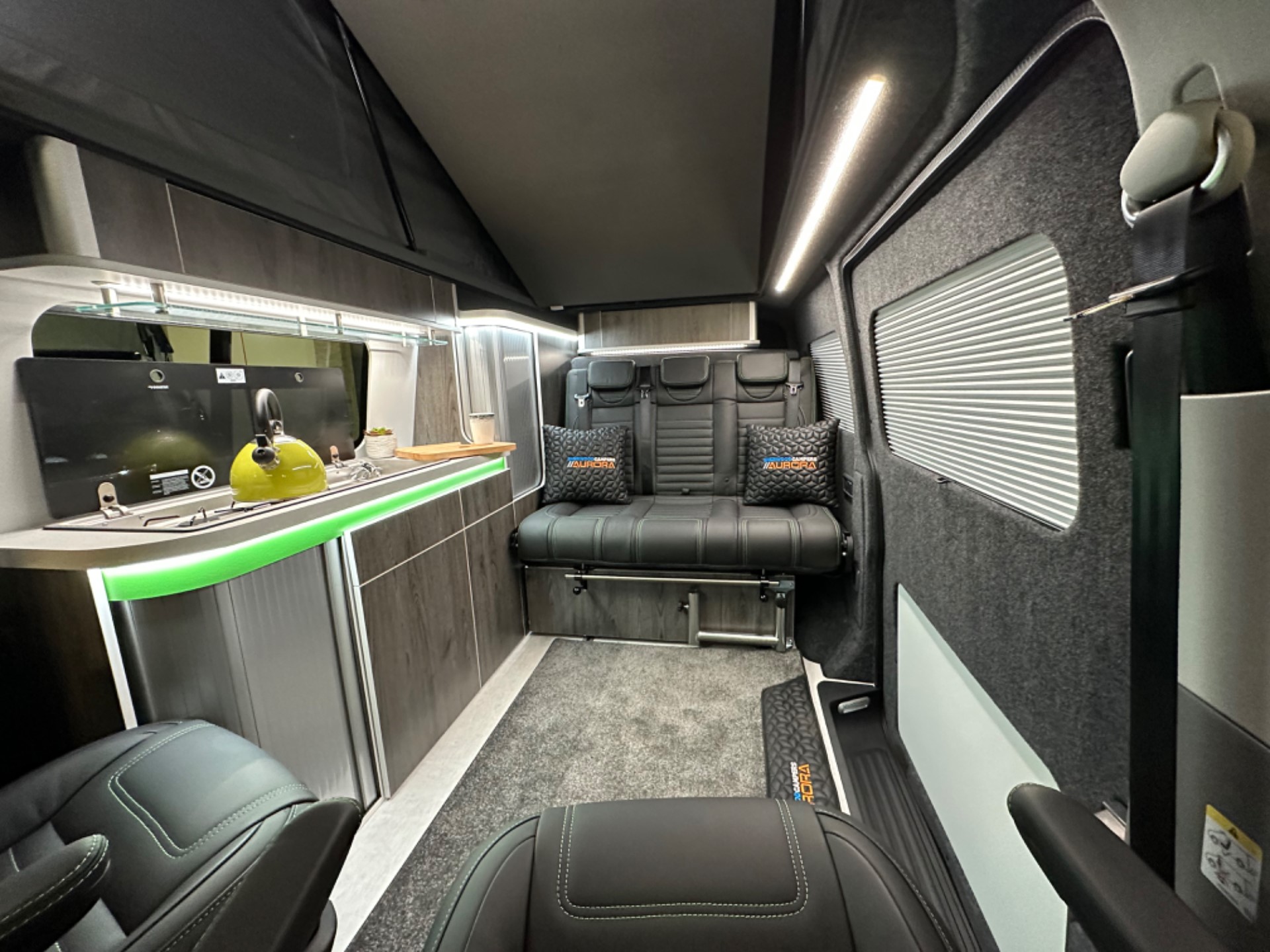 Transporter best sale van conversion