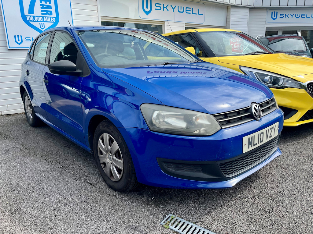 2010 10 VOLKSWAGEN POLO 1.2 S Hatchback 5dr Petrol Manual Euro 5 (60 ps)