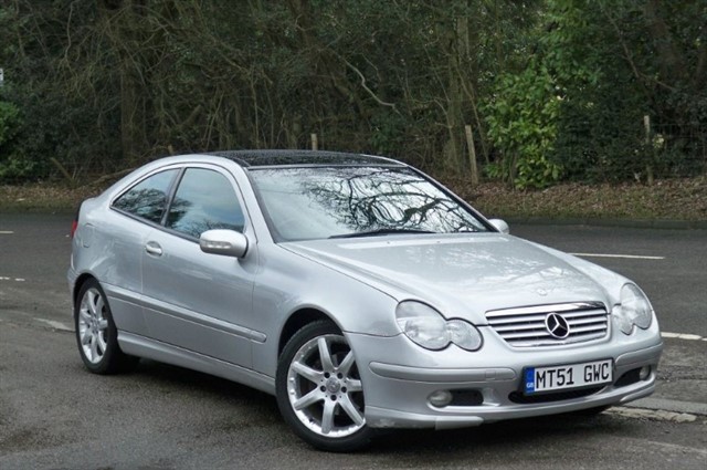 Mercedes C200 in Tadworth Surrey
