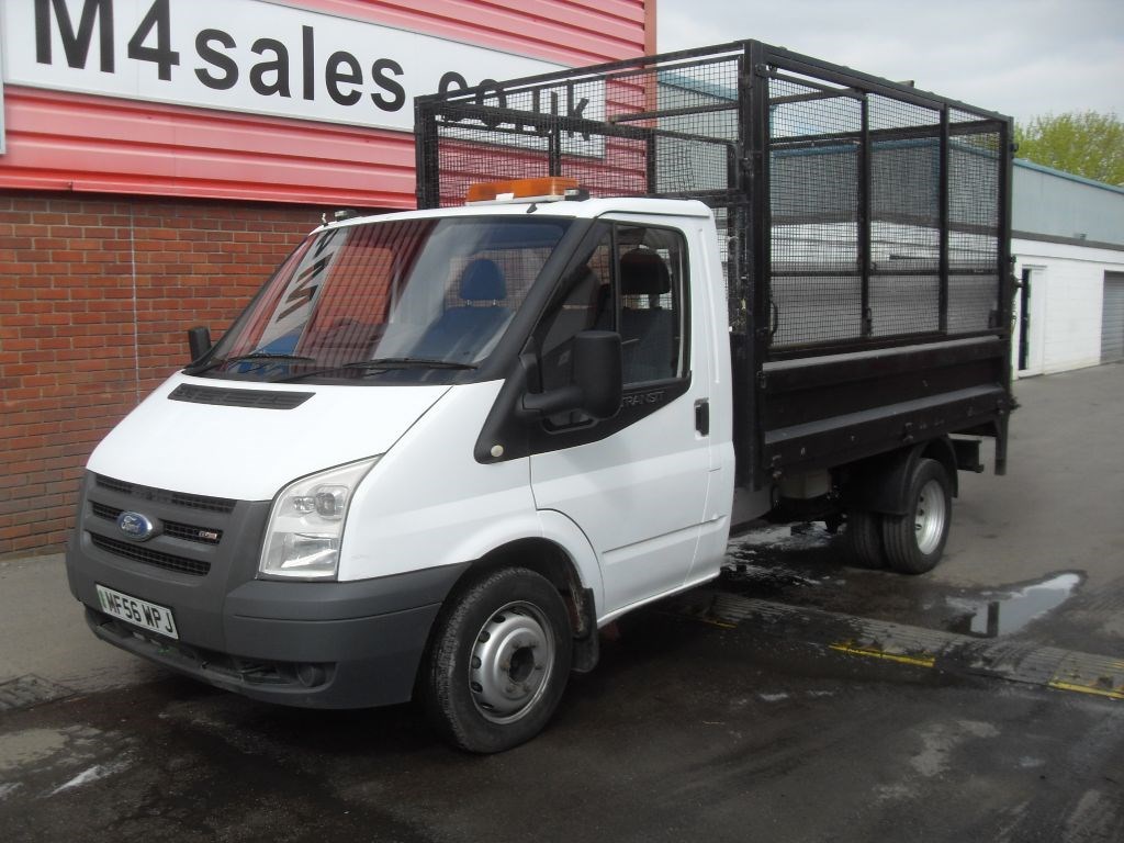 Ford transit tipper with tail lift #6