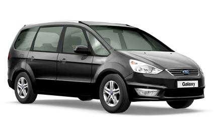 What is the unladen weight of a ford galaxy #7