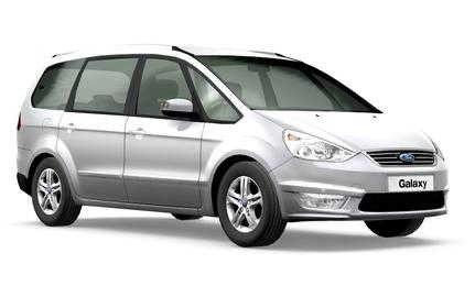 What is the unladen weight of a ford galaxy #4