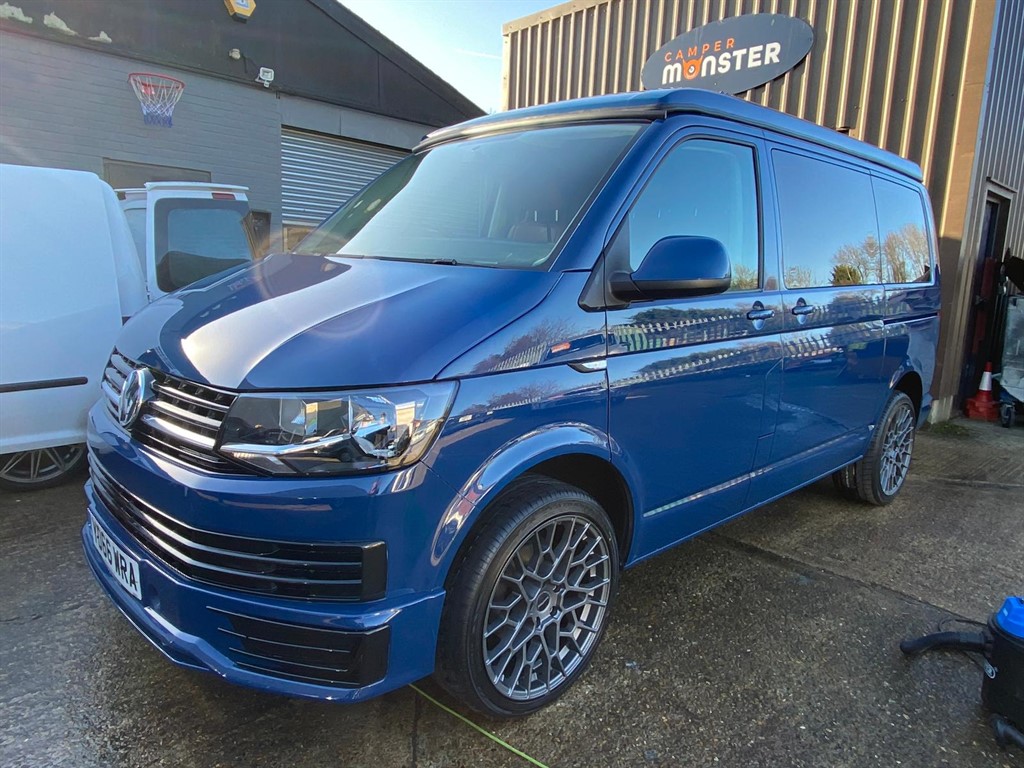 blue vw transporter for sale