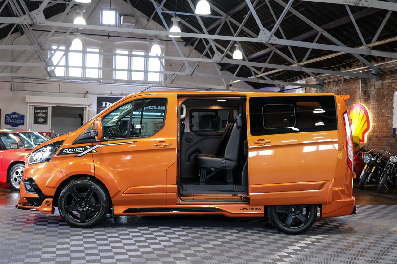 Carlex Design Ford Transit Custom X Final Edition Is One Sporty Van