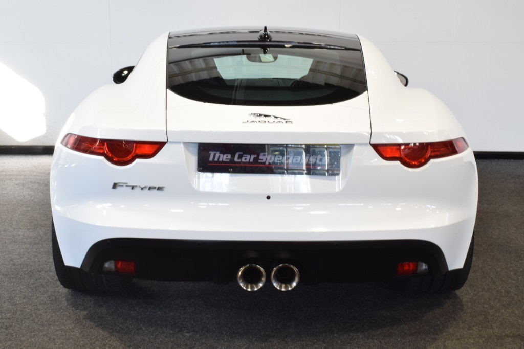 jaguar f type r coupe back