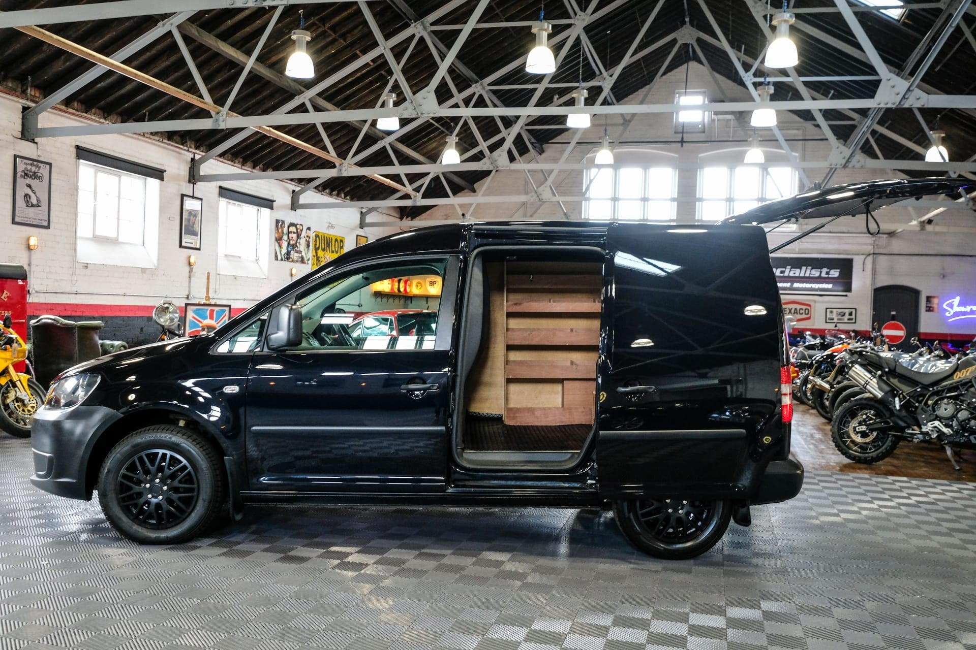 The VW Caddy Black Edition at The CV Show