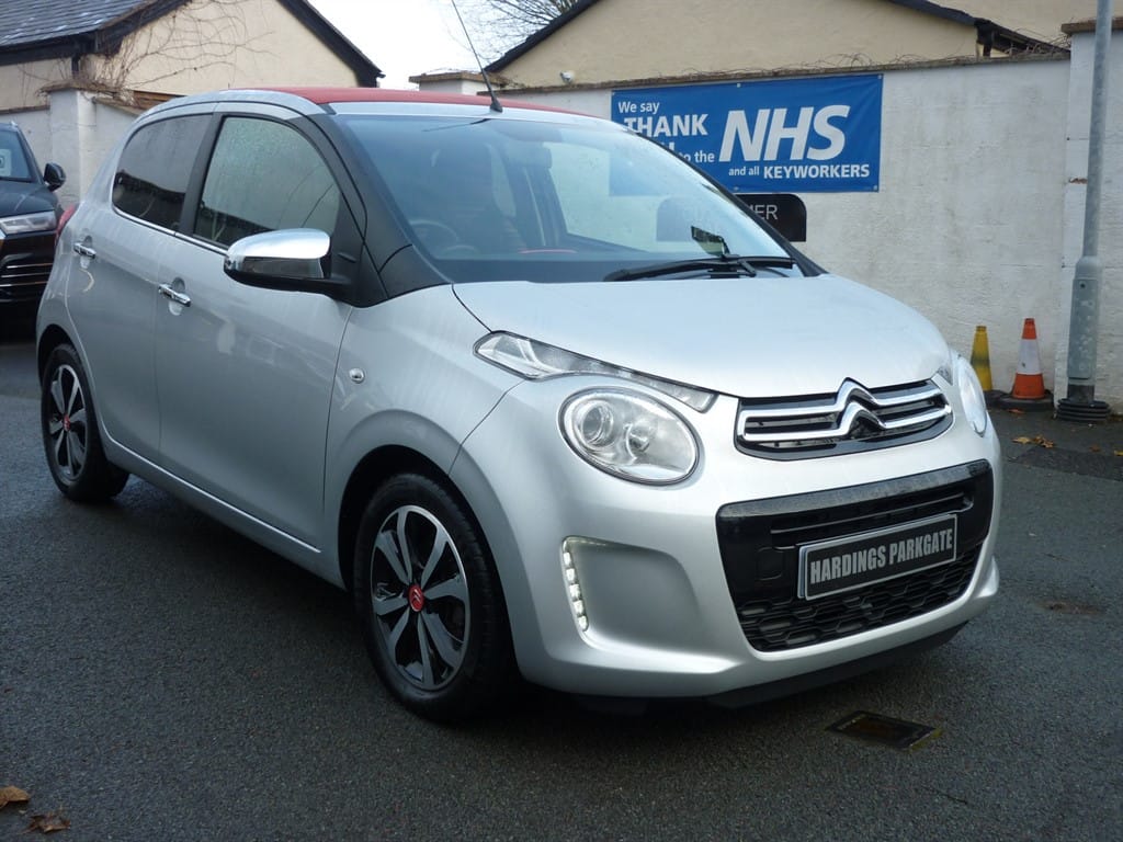used Citroen C1 AIRSCAPE FLAIR ETG AUTO [1 OWNER ELECTRIC S/ROOF FULL CITROEN DEALER SERVICE HISTORY] used cars in wirral-cheshire