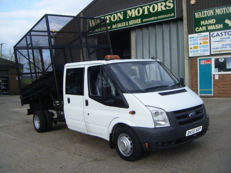 Ford transit 350 double cab tipper #4