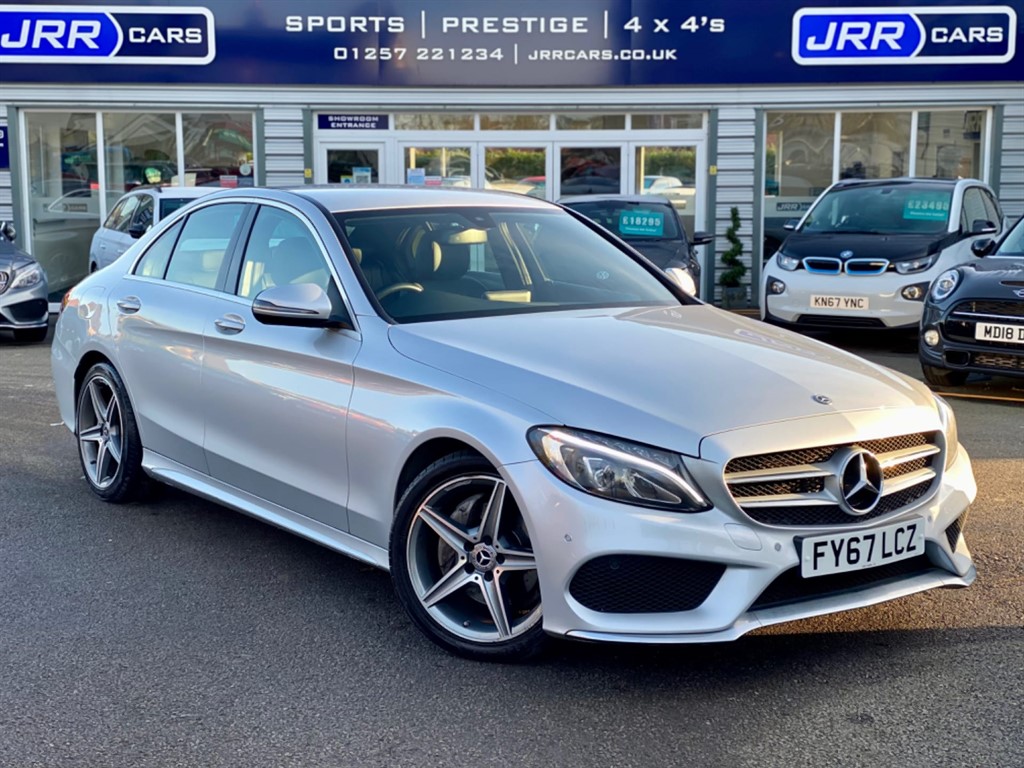 used Mercedes C220 C  D AMG LINE USED in chorley-lancashire