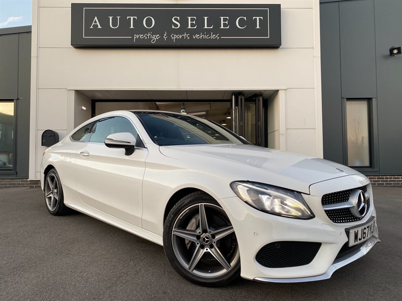used Mercedes 200 C  AMG LINE PREMIUM COUPE PAN ROOF!! in chesterfield