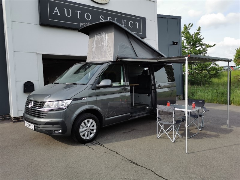 used VW Transporter FOR HIRE!!! VW CAMPERVAN T6.1 TDI 150 DSG HIGHLINE SWB AUTO in chesterfield