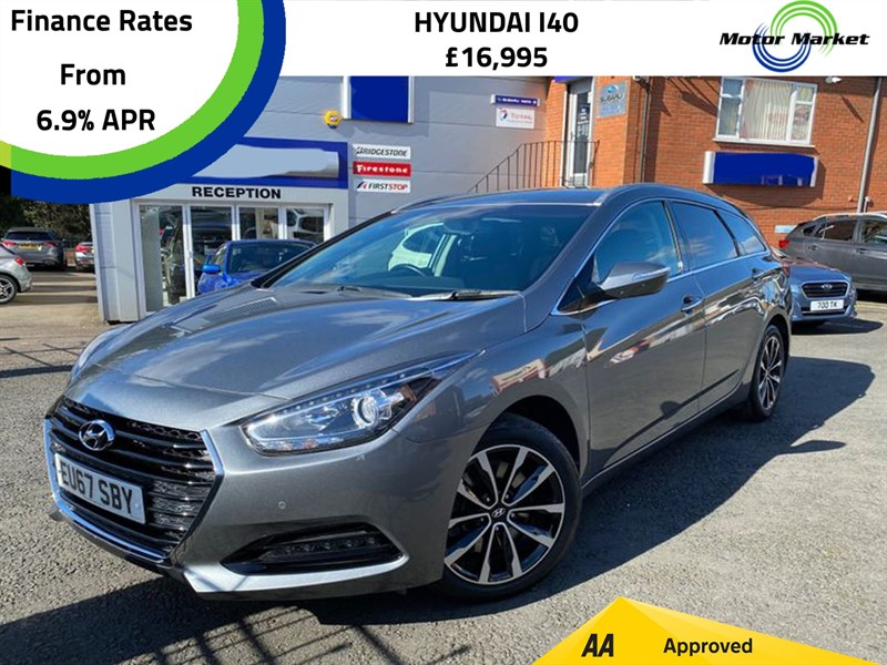 Hyundai i40 available in Cradley Heath, West Midlands Used Hyundai i40 from Motor Market Limited