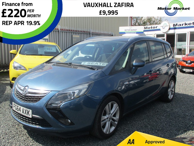 Vauxhall Zafira Tourer available in Cradley Heath, West Midlands Used Vauxhall Zafira Tourer from Motor Market Limited