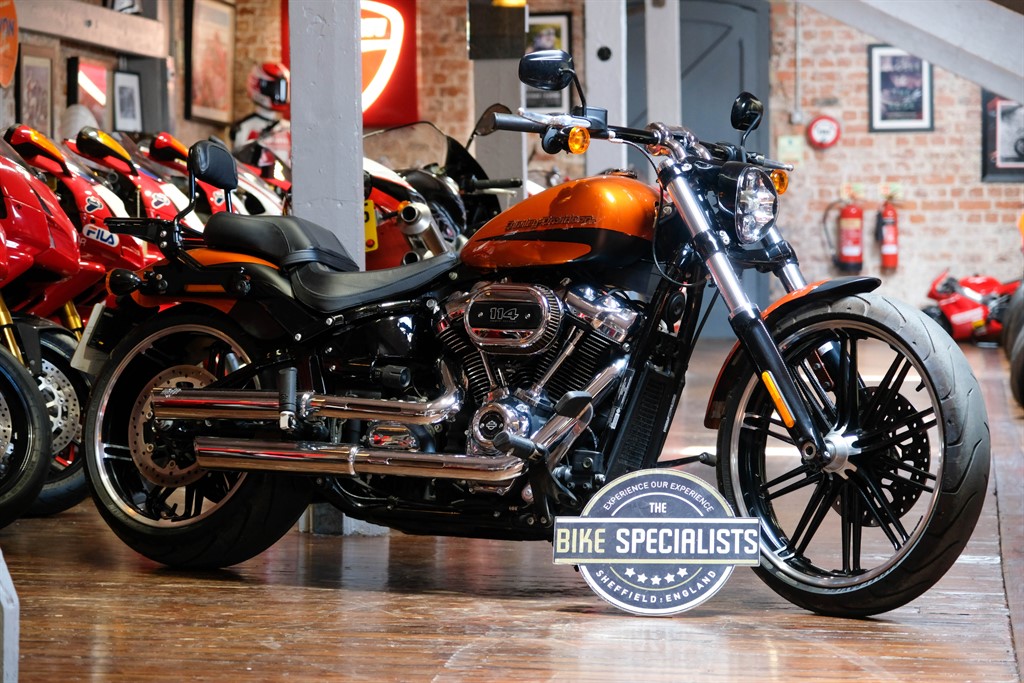 Harley-Davidson バイクジャケット ブラック/オレンジ Harley Davidson バイク用ジャケット（色：オレンジ系）｜バイク