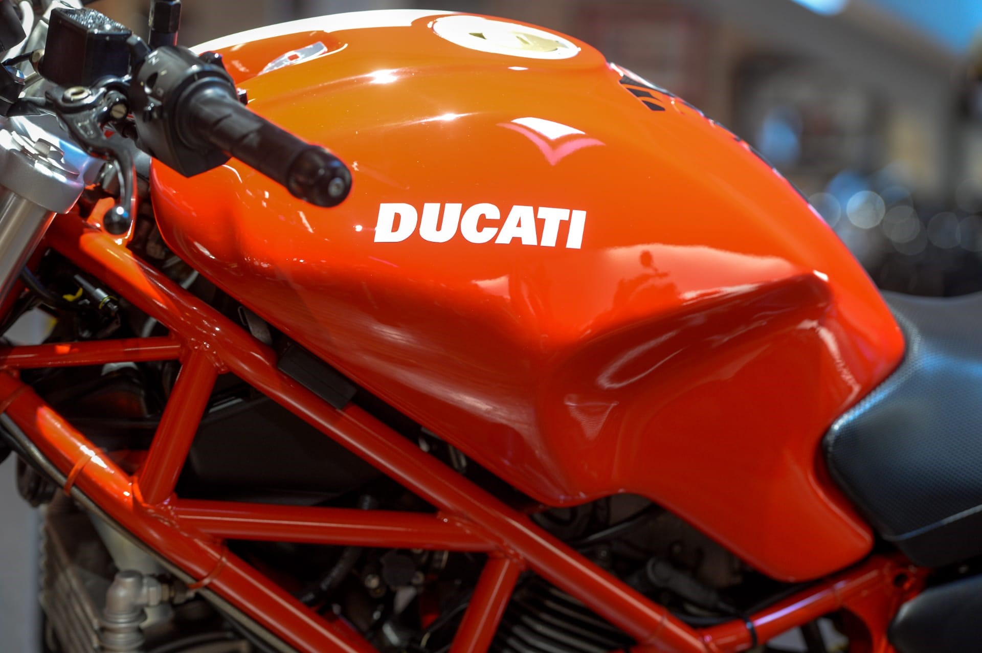 Ducati cheap monster orange