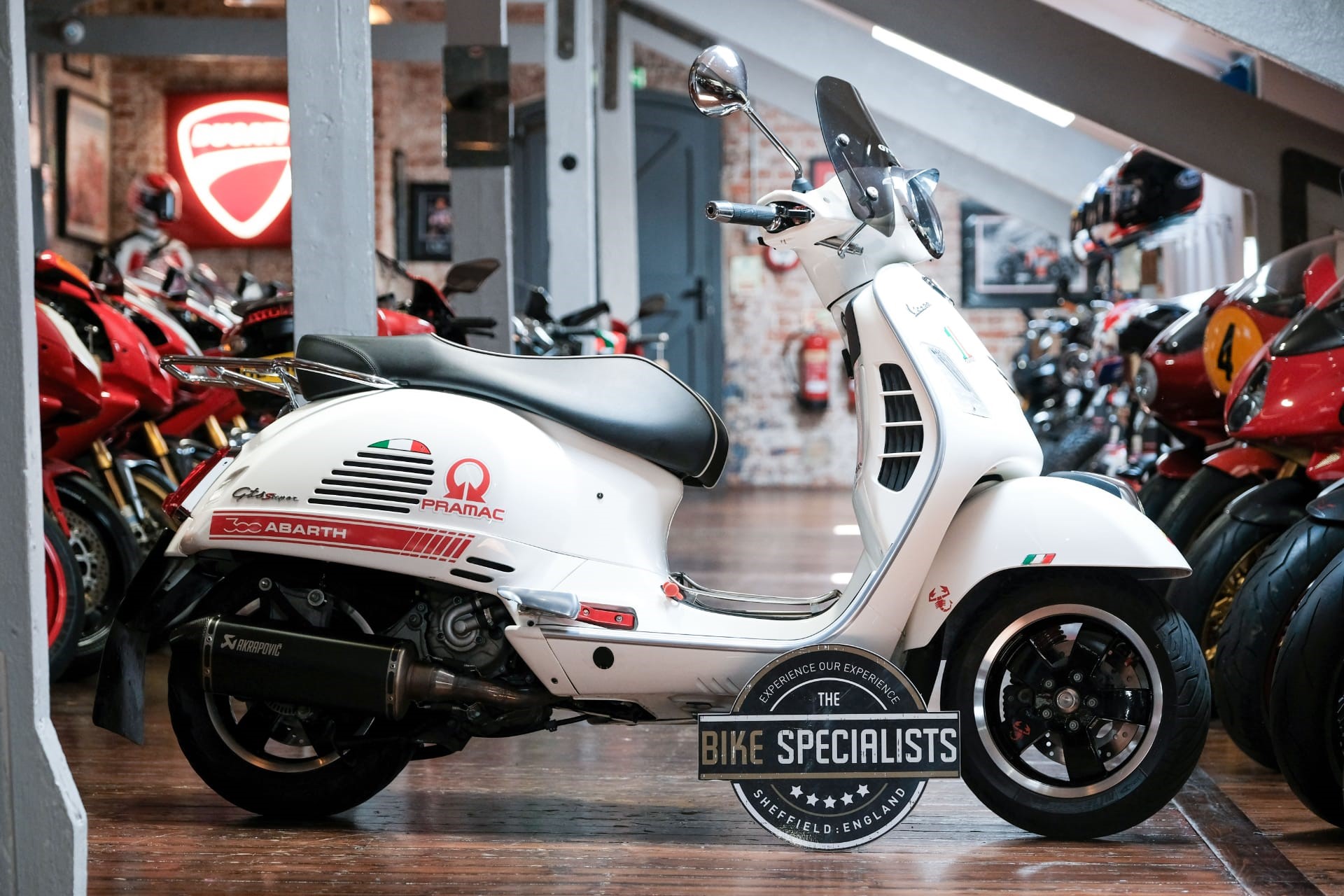Piaggio Vespa GTS, The Bike Specialists