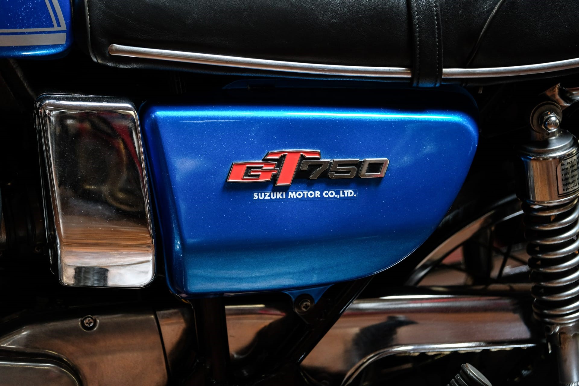 SUZUKI DJEBEL タンク 青 1977 1978 1979 Suzuki GS750 GS 750 B C N Fuel Gas Tank 44110