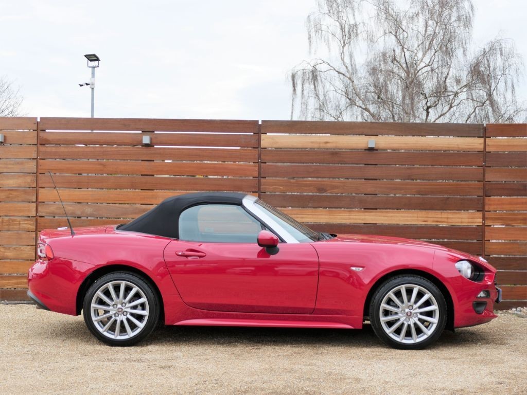 Used Passione Red Fiat 124 Spider for Sale | Dorset