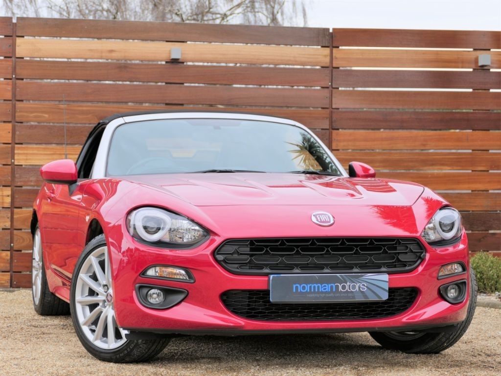 Used Passione Red Fiat 124 Spider for Sale | Dorset