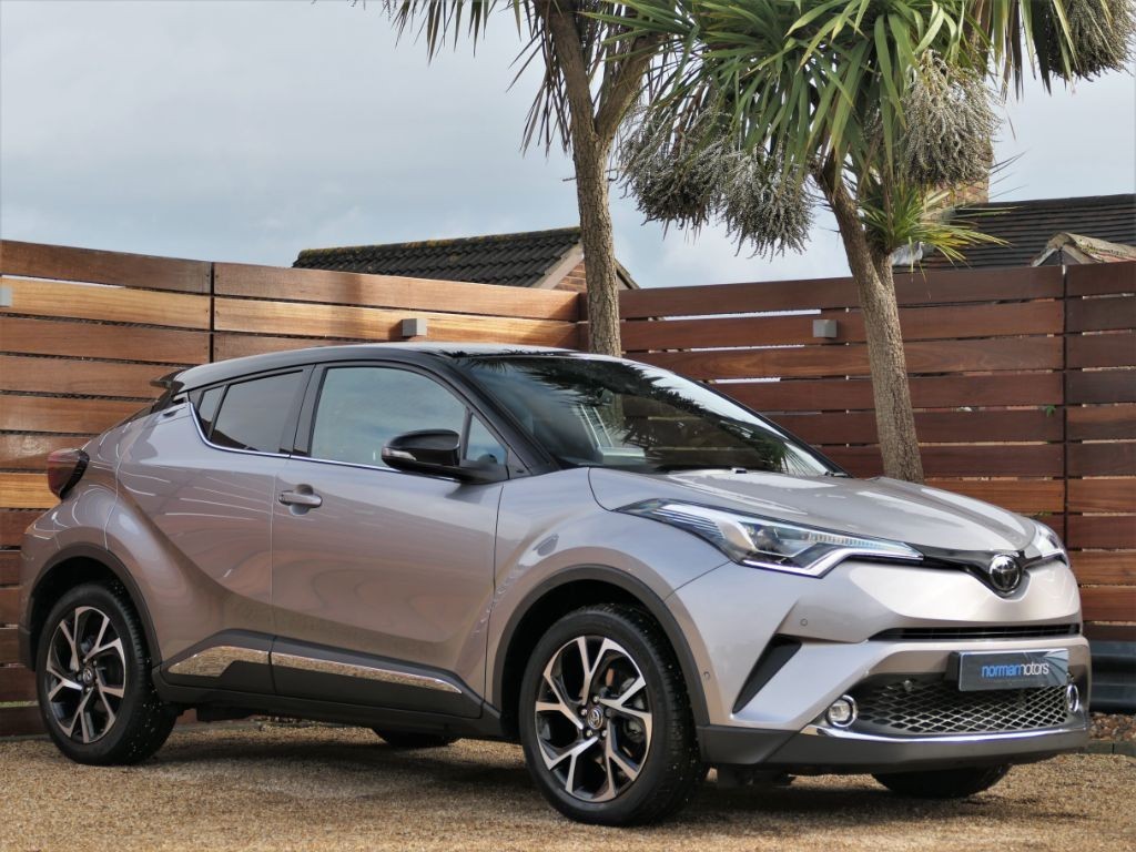 Used Metal Stream with Black Gloss Roof Toyota CHR for Sale Dorset