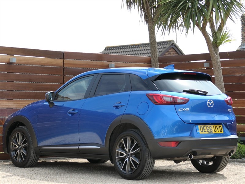 Used Dynamic Blue Mazda CX-3 for Sale | Dorset