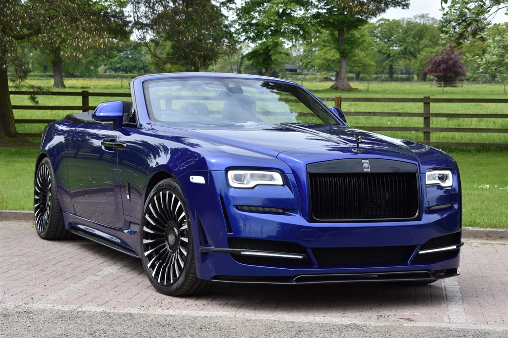 Rolls Royce Dawn Blue Rental in Miami  PLR