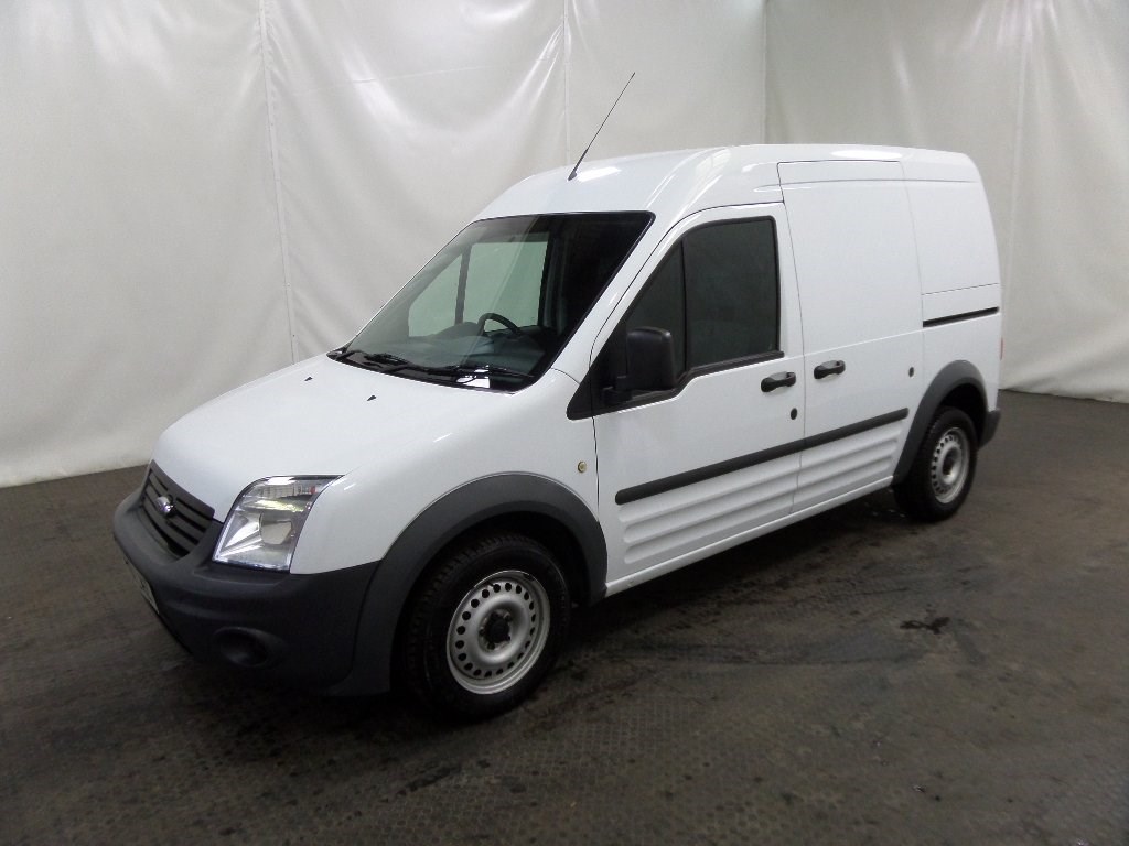 Used white ford transit connect #1