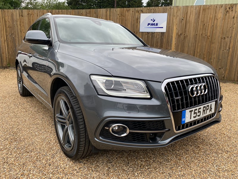used Audi Q5 TDI QUATTRO S LINE PLUS (PRIVATE PLATE INCLUDED) in welwyn-hertfordshire